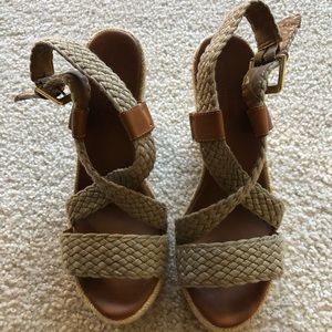 Banana Republic thick and chunky sandals.